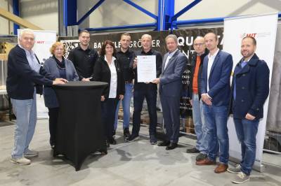 Gruppenfoto nach der Preisverleihng