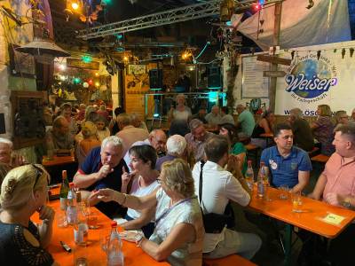 Vom Treffen der Mittelst�ndler auf dem Winzerfest in Bensheim (Bild-3)
