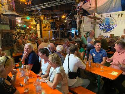 Vom Treffen der Mittelst�ndler auf dem Winzerfest in Bensheim (Bild-2)