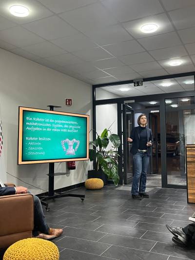 Unsere Referentin Prof. Dr. rer. nat. Debora Clever von der TU Darmstadt 